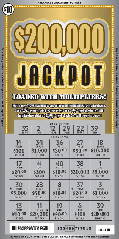 $200,000 Jackpot - Game No. 447 $200,000 Jackpot - Uncovered
