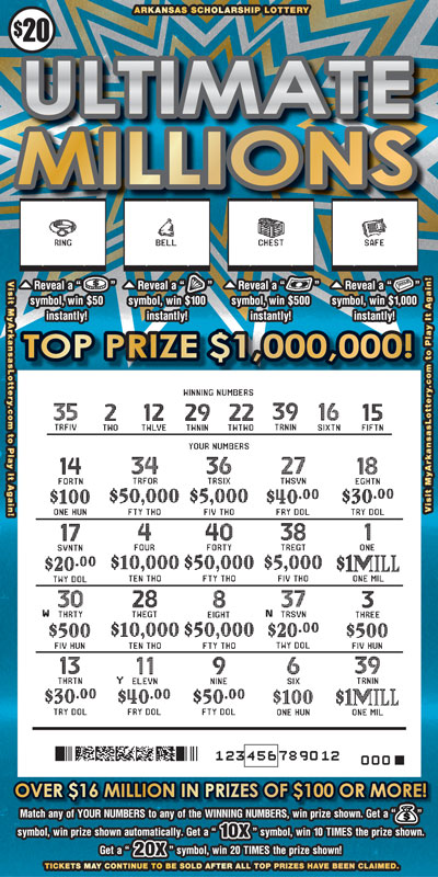 Ultimate Millions - Game No. 480 - Uncovered Ultimate Millions - Game No. 480