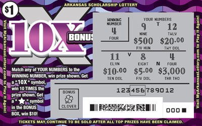 10X Bonus - Game No. 513 - Uncovered 10X Bonus - Game No. 513