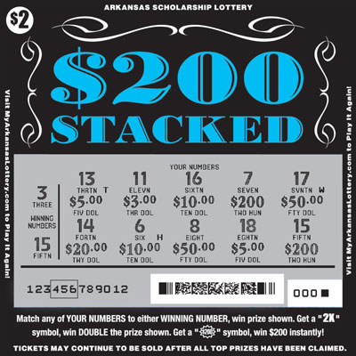 $200 Stacked - Game No. 537 - Uncovered $200 Stacked - Game No. 537