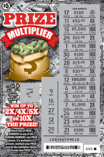 Prize Multiplier - Game No. 591