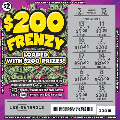 $200 Frenzy - Game No. 595