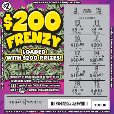 $200 Frenzy - Game No. 595 - Uncovered $200 Frenzy - Game No. 595