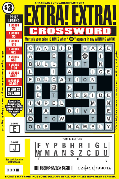 Extra! Extra! Crossword - Game No. 601 Extra! Extra! Crossword - Game No. 601