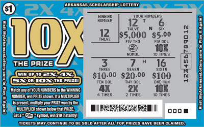 10X the Prize - Game No. 604 - Uncovered 10X the Prize - Game No. 604