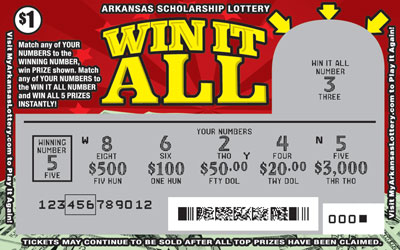 Win It All - Game No. 619 - Uncovered Win It All - Game No. 619