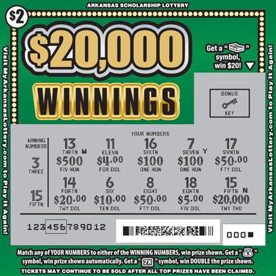 $20,000 Winnings - Game No. 639 - Uncovered $20,000 Winnings - Game No. 639