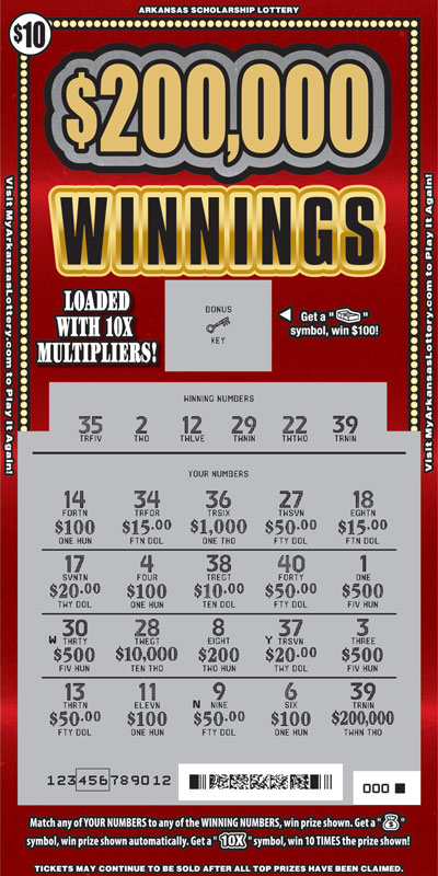 $200,000 Winnings - Game No. 641 - Uncovered $200,000 Winnings - Game No. 641