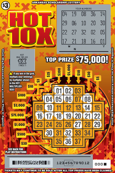 Hot 10X - Game No. 644 - Uncovered Hot 10X - Game No. 644