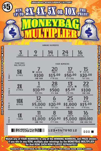Moneybag Multiplier - Game No. 649 - Uncovered Moneybag Multiplier - Game No. 649
