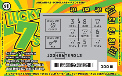 Lucky 7's - Game No. 657