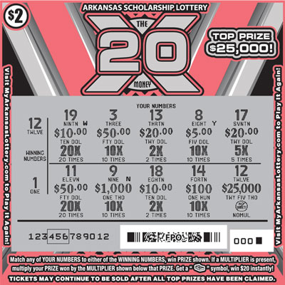 20X the Money - Game No. 663 - Uncovered 20X the Money - Game No. 663