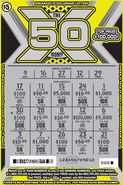 50X the Money - Game No. 664 - Uncovered 50X the Money - Game No. 664