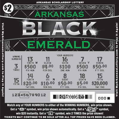 Arkansas Black Emerald - Game No. 674 - Uncovered Arkansas Black Emerald - Game No. 674