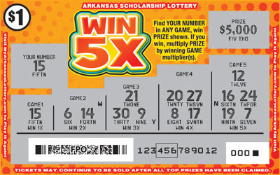 Win 5X - Game No. 677 - Uncovered Win 5X - Game No. 677