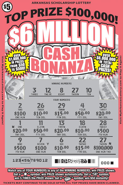 $6 Million Cash Bonanza - Game No. 684 - Uncovered $6 Million Cash Bonanza - Game No. 684