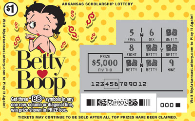 Betty Boop™ - Game No. 695 - Uncovered Betty Boop™ - Game No. 695