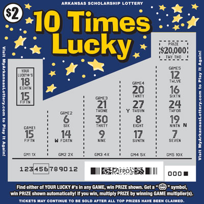 10 Times Lucky - Game No. 696 - Uncovered 10 Times Lucky - Game No. 696