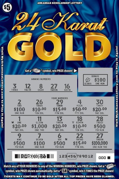 24 Karat Gold - Game No. 702 - Uncovered 24 Karat Gold - Game No. 702