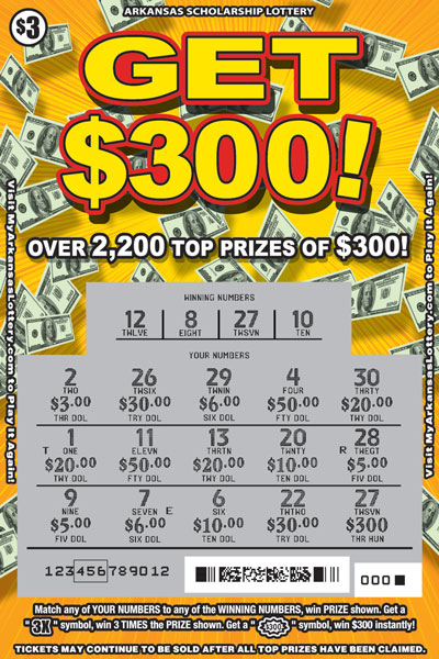 Get $300! - Game No. 711 - Uncovered Get $300! - Game No. 711