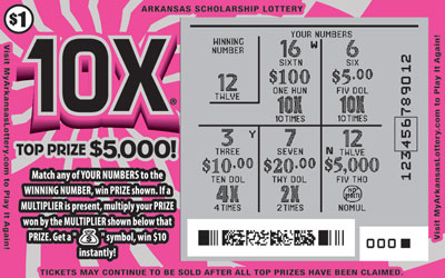 10X® - Game No. 719 - Uncovered 10X® - Game No. 719