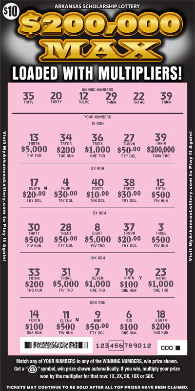 $200,000 Max - Game No. 741 - Uncovered $200,000 Max - Game No. 741