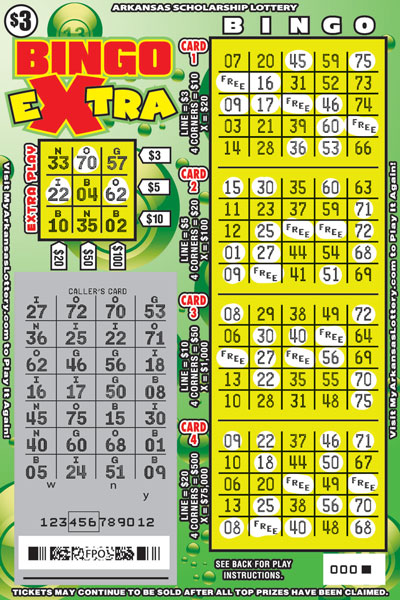 Bingo Extra - Game No. 757