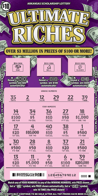 Ultimate Riches - Game No. 810 - Uncovered Ultimate Riches - Game No. 810