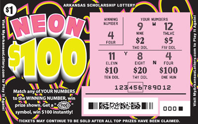 Neon $100 - Game No. 847